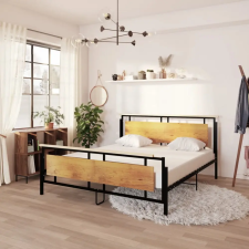 vidaXL fém ágykeret 180 x 200 cm ágy és ágykellék