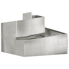 vidaXL Fém Virágcserép Galvanizált Galvanizált Acél Közepes (873576) kerti tárolás