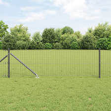 vidaXL Fenceszlopok Csatlakozóval 26 db Ø32 mm 60 cm Horganyzott Acél kerti bútor