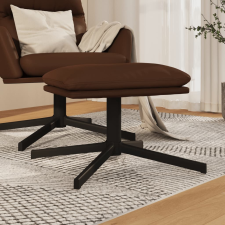 vidaXL fényes barna műbőr lábzsámoly 45 x 29,5 x 39 cm bútor
