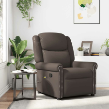 vidaXL fényes barna műbőr masszázsfotel masszázsfotel