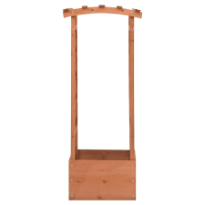 vidaXL fenyőfa rácsos ültető boltívvel 49 x 39 x 117 cm (316391) kerti tárolás
