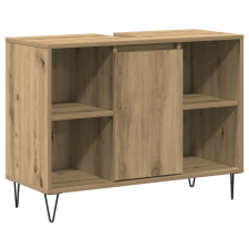 vidaXL Fürdőszobai Pult Egység Kézműves Tölgy Mérnökfa Közepes (873896) fürdőszoba bútor