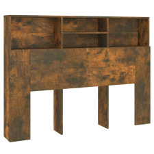 vidaXL füstös tölgy színű áthidalószekrény 140 x 19 x 103,5 cm (817249) ágy és ágykellék