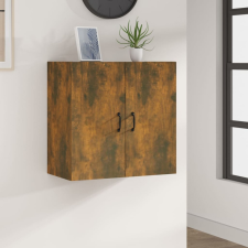 vidaXL Füstös tölgy színű szerelt fa fali szekrény 60 x 30 x 60 cm bútor