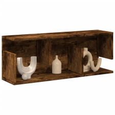 vidaXL füstös tölgy színű szerelt fa faliszekrény 80 x 20 x 30 cm bútor