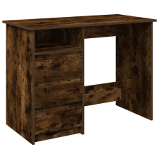 vidaXL füstös tölgy színű szerelt fa íróasztal 102x50x75 cm (860467) íróasztal