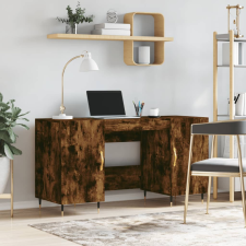 vidaXL Füstös tölgy színű szerelt fa íróasztal 140x50x75 cm íróasztal