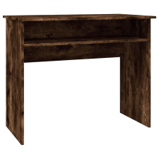 vidaXL füstös tölgy színű szerelt fa íróasztal 90x50x74 cm (815462) bútor