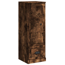 vidaXL füstös tölgy színű szerelt fa magasszekrény 36x35,5x103,5 cm (816309) bútor