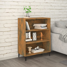 vidaXL füstös tölgy színű szerelt fa tálalószekrény 69,5x32,5x90 cm bútor