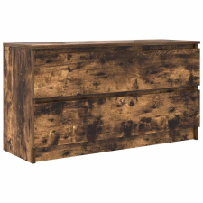 vidaXL füstös tölgy színű szerelt fa TV-szekrény 100x35x54 cm (861809) bútor