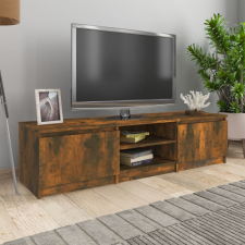 vidaXL füstös tölgy színű szerelt fa TV-szekrény 140 x 40 x 35,5 cm bútor