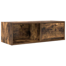 vidaXL füstös tölgy színű szerelt fa TV-szekrény 80x31x25,5 cm (861462) bútor