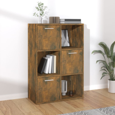 vidaXL füstös tölgy színű tárolószekrény 60 x 29,5 x 90 cm bútor