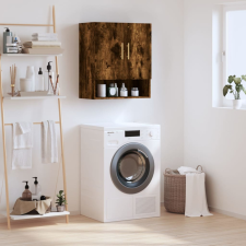 vidaXL füstös tölgyszínű műfa fali szekrény 60 x 31 x 70 cm bútor