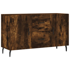 vidaXL füstös tölgyszínű műfa tálalószekrény 100 x 36 x 90 cm (828193) bútor