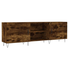 vidaXL Füstös tölgyszínű műfa tv-szekrény 150x30x44,5 cm bútor