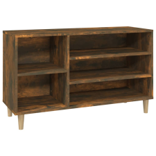 vidaXL füstös tölgyszínű szerelt fa cipősszekrény 102 x 36 x 60 cm (819745) bútor