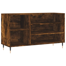 vidaXL füstös tölgyszínű szerelt fa cipősszekrény 102 x 36 x 60 cm (831409) bútor