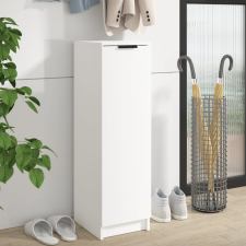 vidaXL füstös tölgyszínű szerelt fa cipősszekrény 30 x 35 x 100 cm bútor