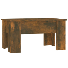 vidaXL füstös tölgyszínű szerelt fa dohányzóasztal 79 x 49 x 41 cm (819281) bútor