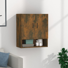 vidaXL Füstös tölgyszínű szerelt fa fali szekrény 60 x 31 x 70 cm bútor