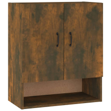 vidaXL füstös tölgyszínű szerelt fa fali szekrény 60 x 31 x 70 cm (817588) bútor