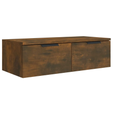 vidaXL füstös tölgyszínű szerelt fa faliszekrény 68 x 30 x 20 cm (817093) bútor