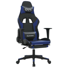 vidaXL Gamer szék #fekete-kék forgószék
