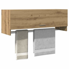 vidaXL gardróbszekrény Artisan tölgy 100x32,5x35 cm Gépelt fa bútor