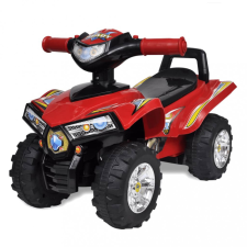 vidaXL Gyerek játék quad hang- és fényeffekttel piros lábbal hajtható járgány