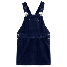 vidaXL Gyerek overall ruha Corduroy Navy 128