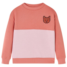 vidaXL Gyerek pulóver Colour Block Pink 140 gyerek pulóver, kardigán