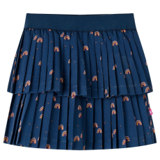 vidaXL Gyerek szoknya Navy Blue 140