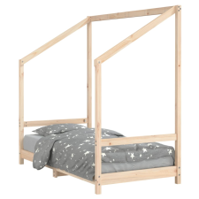 vidaXL gyerek tömör fenyőfa ágykeret 80 x 160 cm (835709) gyermekbútor
