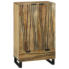 vidaXL Highboard 60x33.5x100 cm Szilárd Mangó bútor