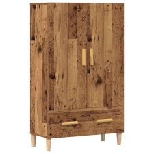 vidaXL Highboard régi fa 70x31x115 cm gépesített fa bútor