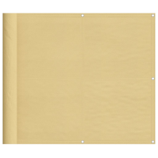 vidaXL homokszínű 100% oxford poliészter erkélyparaván 90 x 300 cm (4000028) kerti bútor