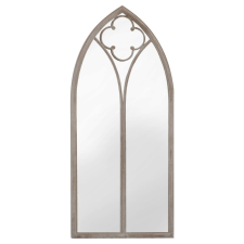 vidaXL homokszínű tükör beltéri használatra 100 x 45 cm (3093519) bútor