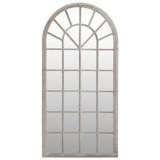 vidaXL homokszínű tükör beltéri használatra 90 x 45 cm (3093517) bútor