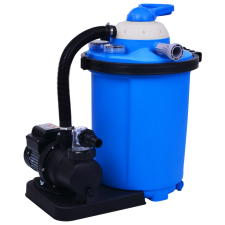 vidaXL homokszűrős szivattyú időzítővel 550 W 50 L (92292) medence kiegészítő