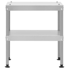 vidaXL horganyzott acél asztal füstölőkemencéhez 40x28x44,5 cm (364747) grillsütő