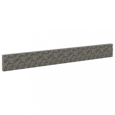 vidaXL Horganyzott acél gabion fal fedéllel 900 x 30 x 100 cm kerti bútor