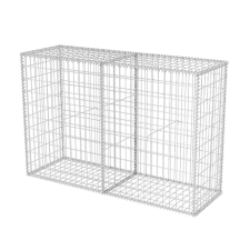 vidaXL horganyzott acél gabion kosár 150 x 50 x 100 cm (142551) kerti bútor