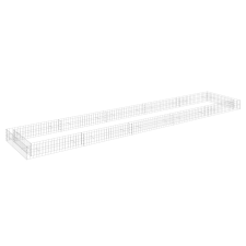 vidaXL horganyzott acél gabion magaságyás 500 x 100 x 20 cm (151315) kerti tárolás