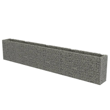 vidaXL horganyzott acél gabion magaságyás 540 x 50 x 100 cm (143566) kerti tárolás