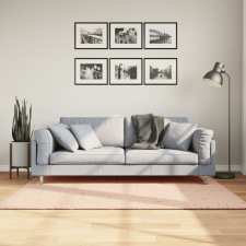 vidaXL Huarte púderszínű rövid szálú puha és mosható szőnyeg 120x170cm lakástextília