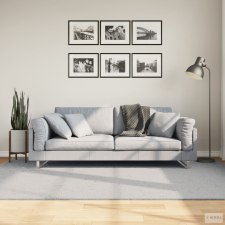 vidaXL HUARTE szürke rövid szálú puha és mosható szőnyeg 160 x 230 cm lakástextília