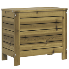 vidaXL impregnált fenyőfa kerti lábtartó 62 x 31,5 x 52 cm (844892) kerti bútor
